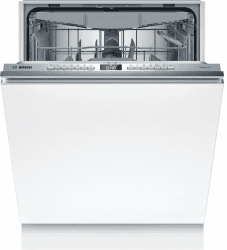 Bosch SBV4EVX08E, Serie 4, Smarter XXL-Geschirrspüler Vollintegriert 60 cm, Besteckschublade, Spülmaschine mit Programmassistent, sehr Leise, Rackmatic, Automatische Türöffnung, InfoLight, AquaStop Serie 4 EEK B Besteckschublade Angebot bei HelloDeals