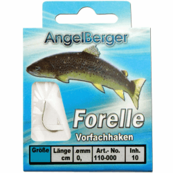 Angel Berger Vorfachhaken gebundene Haken Forelle/Sbirolino Gr.6 0.26mm Angebot bei HelloDeals