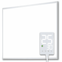 Heidenfeld Infrarotheizung HF-HP100-3 | 𝟭𝟬 𝐉𝐀𝐇𝐑𝐄 𝐆𝐀𝐑𝐀𝐍𝐓𝐈𝐄 - 300 Watt - Bis 8 m² - Infrarot Heizkörper - Elektroheizung mit Thermostat - Überhitzungsschutz (HF-HP100-3 300 Watt) Hf-hp100 300 Watt Angebot bei HelloDeals