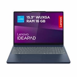 Lenovo IdeaPad Slim 3 Laptop | 15.6" WUXGA Display | Intel Core i5-13420H | 16GB RAM | 512GB SSD | Intel UHD Grafik | Windows 11 Home | QWERTZ | Cosmic Blue | 3 Monate Premium Care Angebot bei HelloDeals