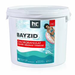 Höfer Chemie Chlorgranulat für Pool 5kg - 56% Aktivchlorgehalt zur Schnellen Anhebung des Chlorgehaltes - Bekämpft Keime & Bakterien - Leicht Löslich Schwimmbad 1 x 5 kg Angebot bei HelloDeals