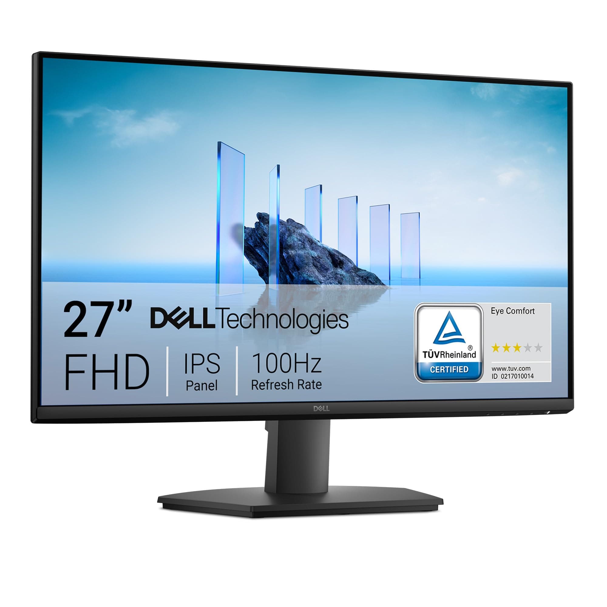 Dell 27 Monitor - SE2725HM, Full HD (1920x1080), 100Hz, IPS, 5ms, VESA (100x100mm), HDMI, VGA, 3 Jahre Garantie, Schwarz Angebot bei HelloDeals