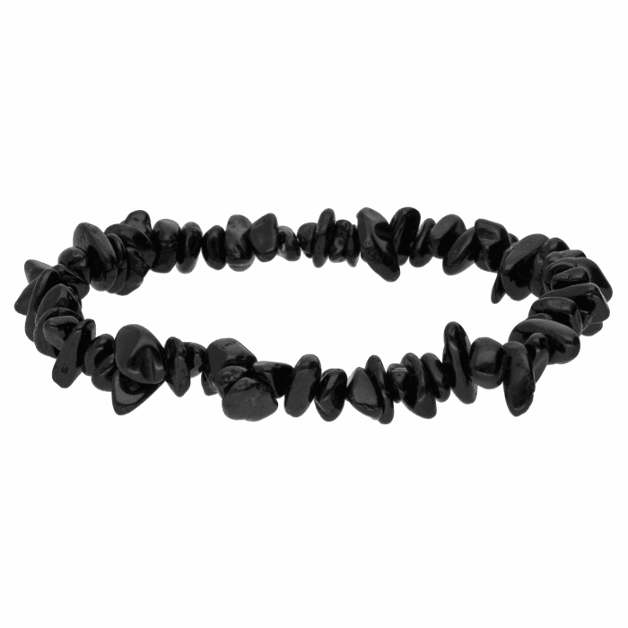 Lebensquelle Plus beliebtes Splitterarmband | Handgefertigtes Elastisches Stretch Splitter Armband | Echter natürlicher Edelstein Turmalin, schwarz (Schörl) Angebot bei HelloDeals