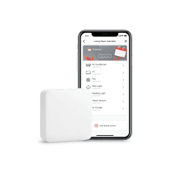 SwitchBot Hub Mini Smart Fernbedienung - IR-Sendersystem, Verbindung zu WLAN, Klimaanlagensteuerung, kompatibel mit Alexa, Google Home, Siri, IFTTT (White) Hub Mini - Weiß Angebot bei HelloDeals