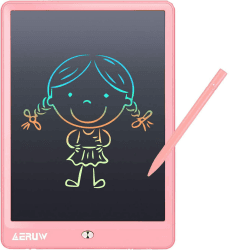 LCD Schreibtafel Spielzeug für Kinder,Bunte Zeichentablett Doodle Board Elektronische Zeichnung Tablet Zeichnung Pads,Geschenke für 3-8 Jährige Mädchen Jungen Zeichentafeln (pink_10zoll) Angebot bei HelloDeals