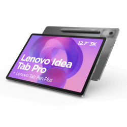 Lenovo Idea Tab Pro Tablet | 12.7" 3K Display | MediaTek Dimensity 8300 | 8GB RAM | 256GB eMMC Speicher | Android | Luna grau | inkl. Lenovo Tab Pen Plus Angebot bei HelloDeals