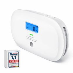 X-Sense Kohlenmonoxid Melder, TÜV Rheinland Zertifiziert, 10 Jahre Sensor, CO Melder mit austauschbarer Batterie und digitalem Display, Kohlenmonoxid-Melder mit Testknopf, XC0C-SR 1 x XC0C-SR (Standalone) Weiß Angebot bei HelloDeals