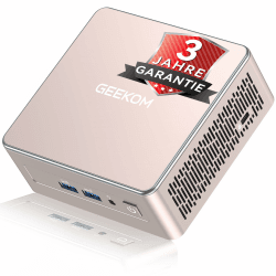 GEEKOM Mini PC A5 mit AMD Ryzen 5 7430U,16GB RAM(Erweiterbar, nicht LPDDR) 512GB SSD, Windows 11 Pro Ultra-leiser Kompakter Desktop-PC mit Dual HDMI 8K-Ausgang & SD-Kartensteckplatz, für Business/Büro A5 R5 7430U(16GB+512GB) Angebot bei HelloDeals