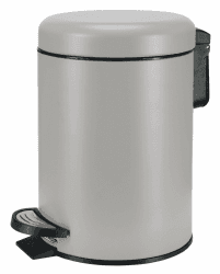 Kleine Wolke Kosmetikeimer One, Farbe: Platin, Material: Edelstahl/PP, Größe: Eimer 3 Liter 16,8 cm x 25 cm 3 Liter Platin Angebot bei HelloDeals