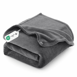 CozyLux Kuscheldecke Flauschig Decke 150x200 - XL Flanell Kuscheldecke 150x200, Weiche Sofa Decke, Warme Fleecedecke Wohndecke für 4 Jahreszeiten, Leicht Sofa Überwurf, Blanket 150x200 cm, Grau 150x200 cm Grau Angebot bei HelloDeals