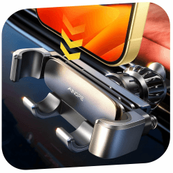 AINOPE Handyhalterung Auto Lüftung - [Schwerkraft-Design] [Einhandbedienung] Handy Halterung Auto, 2026 Autohalterung Auto Zubehör Für iPhone 17 16 15 14 13 12 11 Pro Max XR, Smartphone mit Hülle Schwarz Angebot bei HelloDeals