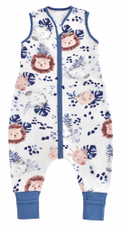 Chilsuessy Baby Schlafsack Mit Beinen 1.5 Tog - 100% Baumwolle Ganzjahres Babyschlafsack Mit Füßen, Zebra, 100cm/Baby Höhe 105-115cm 100cm/Baby Höhe 105-115cm 1.5 Tog/Zebra Angebot bei HelloDeals