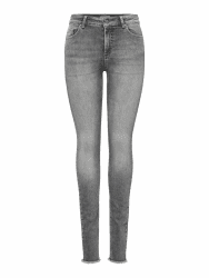 ONLY Female Skinny Jeans ONLBLUSH Mittlere Taille Skinny Fit Knöchellang Jeans M / 32L Grey Denim Angebot bei HelloDeals