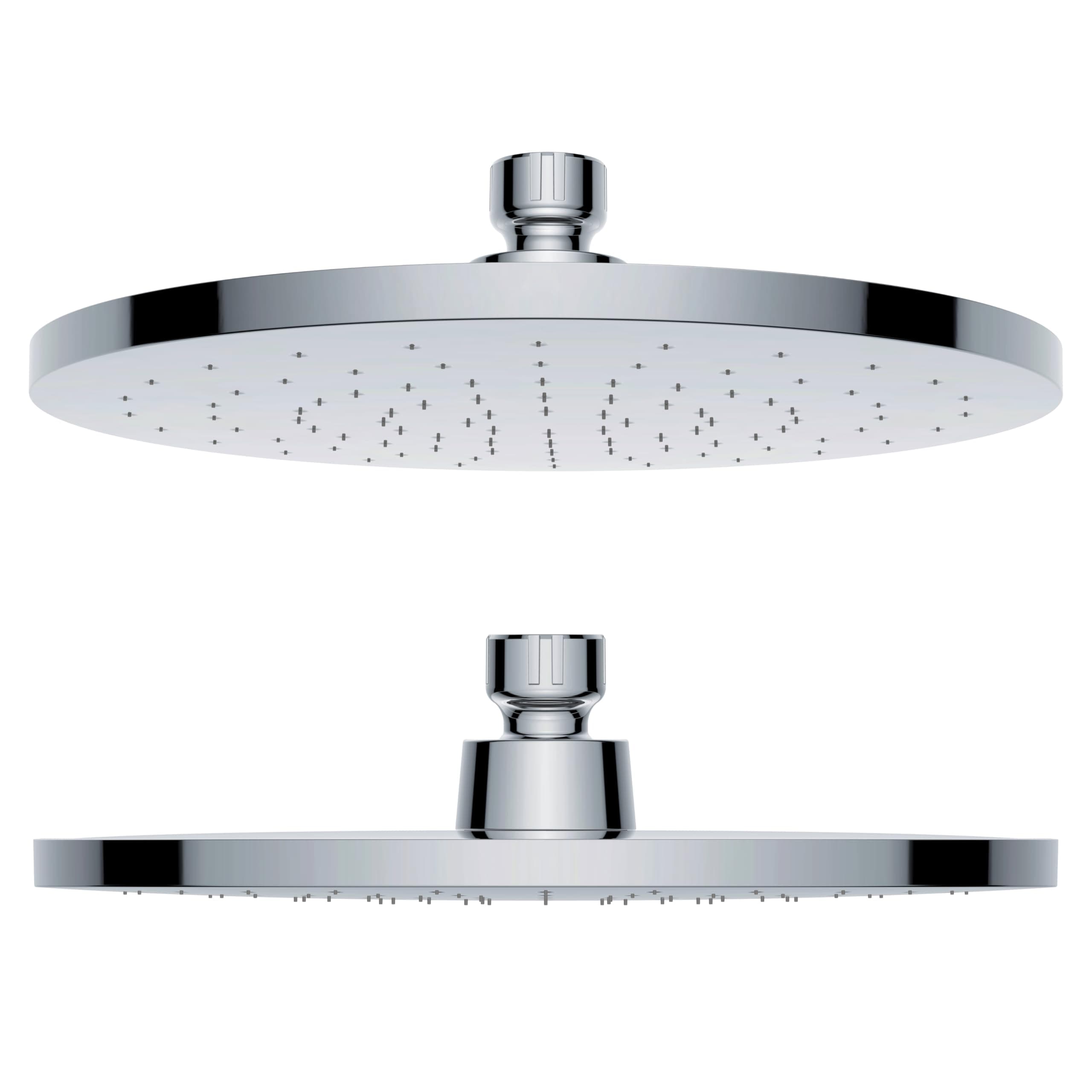 Regendusche [Duschkopf & Selbstreinigung] – Kalkfreie & Rostfreie Regenwalddusche | Wellness-Regenbrause (verchromt, rund) Chrom Rund Angebot bei HelloDeals