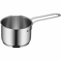 WMF Mini Stielkasserolle 10cm, klein, ohne Deckel, Kleiner Topf Induktion 0,5l, Cromargan Edelstahl, Kochtopf klein, stapelbar, für kleine Portionen, Singlehaushalt Stielkasserolle 10 cm Angebot bei HelloDeals