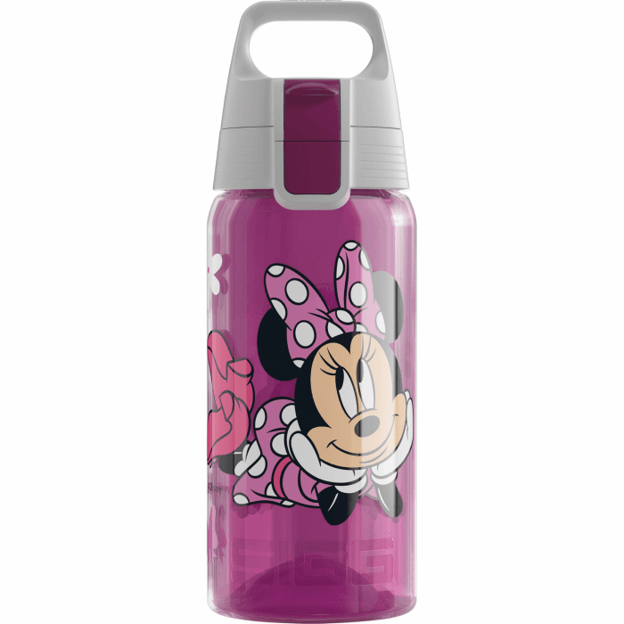 Sigg - Trinkflasche Kinder - Viva One - Made in Germany - Für Kohlensäurehaltige Getränke Geeignet - Auslaufsicher - Spülmaschinenfest - BPA-frei - Sport & Schule - 500ML 3 Junior Minnie 3 Disney & WB Angebot bei HelloDeals