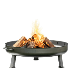 Czaja® Feuerschale Bonn Ø 80 cm - mit Wasserablaufbohrung - Feuerschalen für den Garten, Terrasse und Balkon, Feuertonne und Feuerkorb, große Feuerstelle für den Garten Legierter Stahl Ø 80 cm mit Wasserablaufbohrung Angebot bei HelloDeals