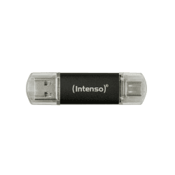 Intenso Twist Line 64 GB, Dual USB-Stick 3.2 Gen 1x1, USB-C und USB-A, 70MB/s, Anthrazit Angebot bei HelloDeals