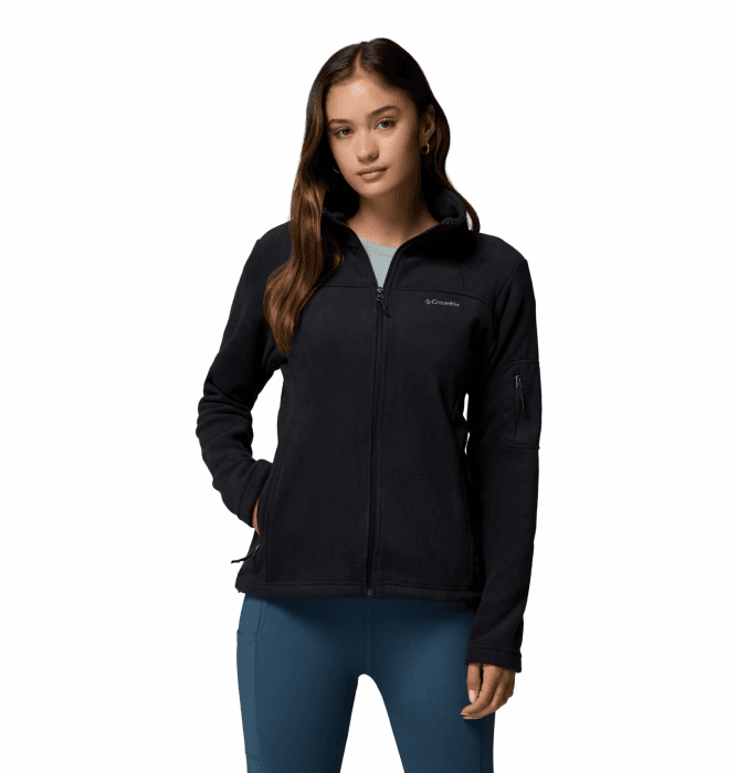 Columbia Damen Fleece Jacket Fast Trek II XL Schwarz Angebot bei HelloDeals