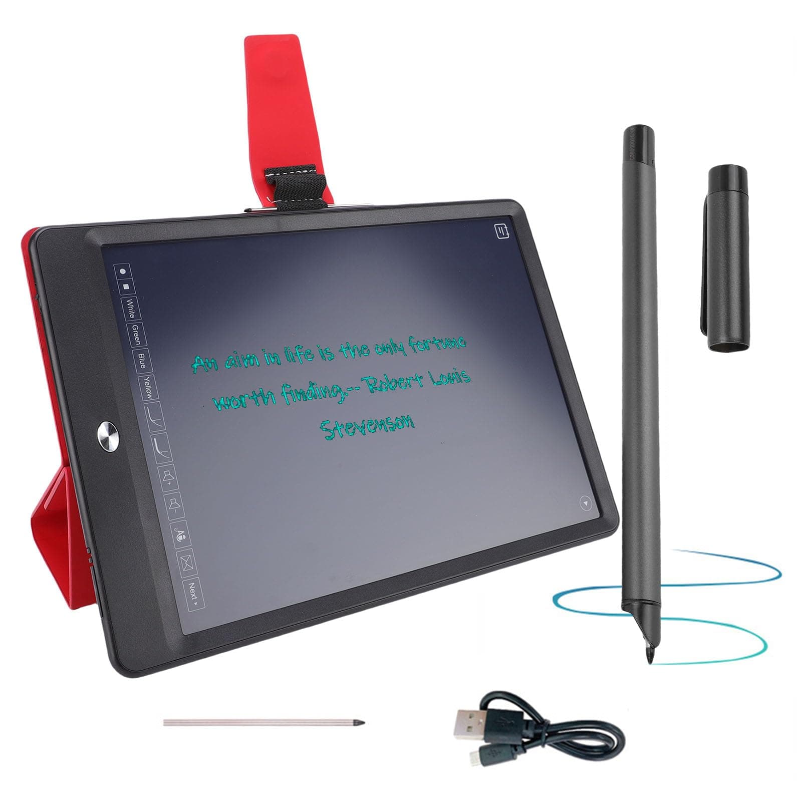 Annadue AI Smart Pen und Digitaler Notizblock für Notizen, Echtzeit -Synchronisationsstift Zum Digitalisierung, Konvertieren in Text und KI, das Tablet mit Regulärem Stift Zum Zeichnen Angebot bei HelloDeals