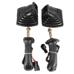 2 SttCk L+R 3 Tasten Bagger Joystick Assy Schalthebel mit Schutz ffr Doosan DX150 215 225 300 370-9C Angebot bei HelloDeals