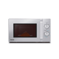 Toshiba MW2-MG20PF(SL) Mikrowellenherd mit knuspriger Grill- & Kombigarfunktion, 5 Leistungsstufen, 1000 W Grillleistung, Silber 20L Grill Silber Silber Angebot bei HelloDeals