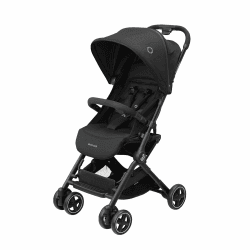 Maxi-Cosi Lara2 Baby Kinderwagen, 0–4 Jahre, 0–22 kg, federleichter, kompakter Buggy, 3 Liegepositionen, flache Liegeposition, klein zusammenklappbar, Schultergurt, Essential Black Lara 2 Essential Black Angebot bei HelloDeals