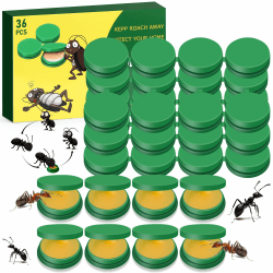 36 PCS Ameisenköderstationen für den Innen und Außenbereich, Ameisengelköder mit Effektiver Sofortwirkung, Sicher für Kinder und Haustiere Angebot bei HelloDeals