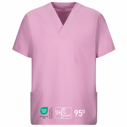 EXNER Unisex Schlupf-Kasack, OP-Kasack, Hosen-Kasack, in 16 Farben lieferbar Flieder M Angebot bei HelloDeals