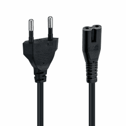 Mcbazel 1,5m Stromkabel C7 Eurostecker (Achterstecker), 2-poliges Netzkabel für PS5,PS4,PS3,PS2,PS1,Xbox, Smart-TV, Drucker, Radio & Monitor, Ersatz Kleingerätekabel, Schwarz C7 1.5M Angebot bei HelloDeals