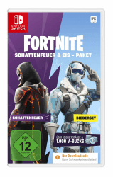 Fortnite Schattenfeuer & Eis -Paket (Download-Code in der Box) - Switch Angebot bei HelloDeals