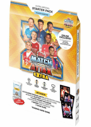 Topps UCC Match Attax Extra 2026 - Starter-Pack – Online-Exklusive Version! Enthält 50 Karten sowie 2 Stadium Lights-Les, 1 zufällige Electrix-LE-Karte, 1 Black Fire-LE-Karte sowie EIN Lucky-Pack Angebot bei HelloDeals