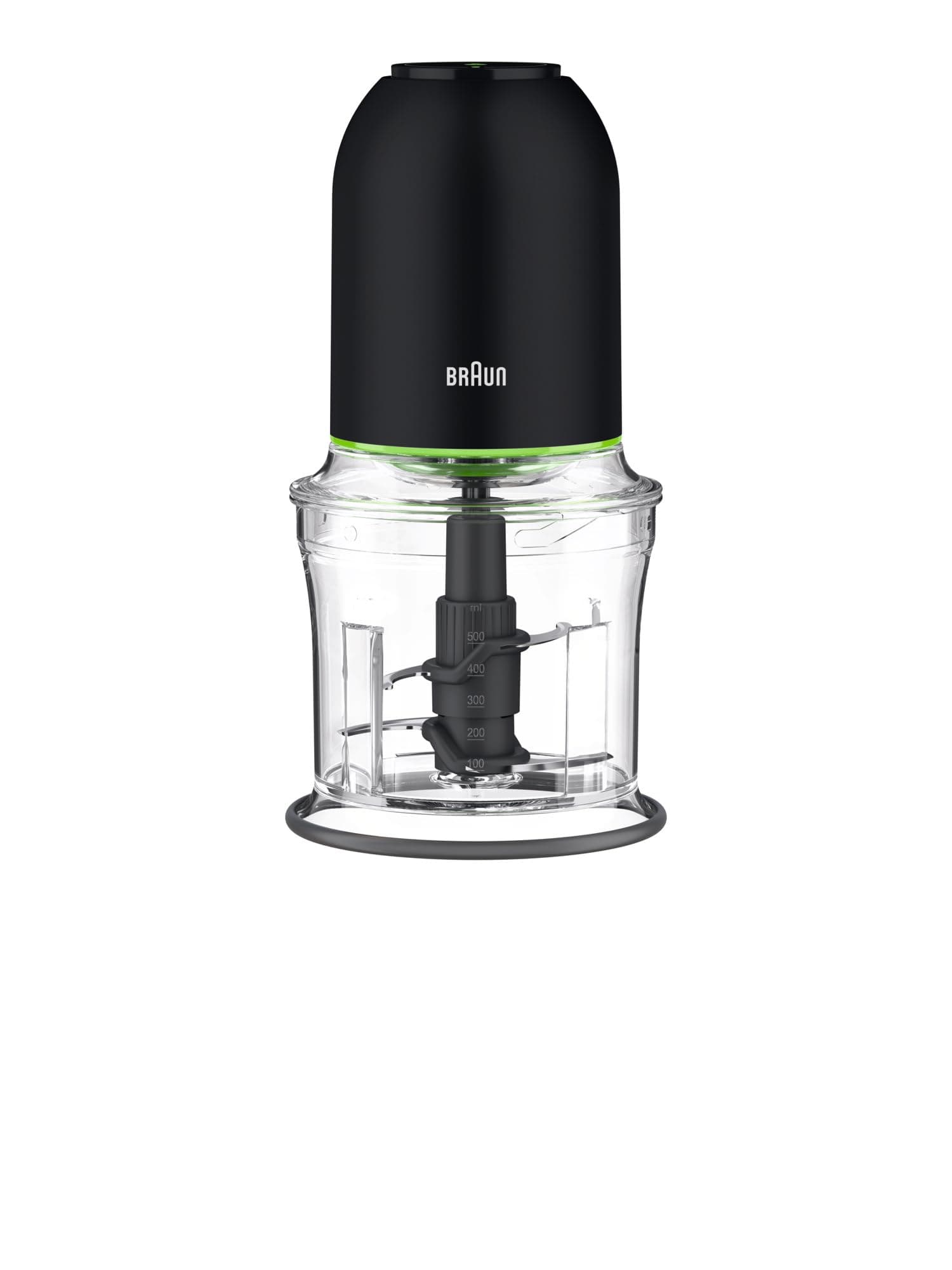 Braun MultiPractic 3 CH3011BK Zerkleinerer mit 4 Edelstahlklingen, One-Push-Funktion, Eiszerkleinerer, spülmaschinenfest, 500 W, Schwarz Angebot bei HelloDeals