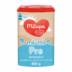 Milumil Milupa Pre Babynahrung, Anfangsmilch von Geburt an, Baby-Milchpulver, 800 g Milumil Milupa Pre 800 g (1er Pack) Angebot bei HelloDeals