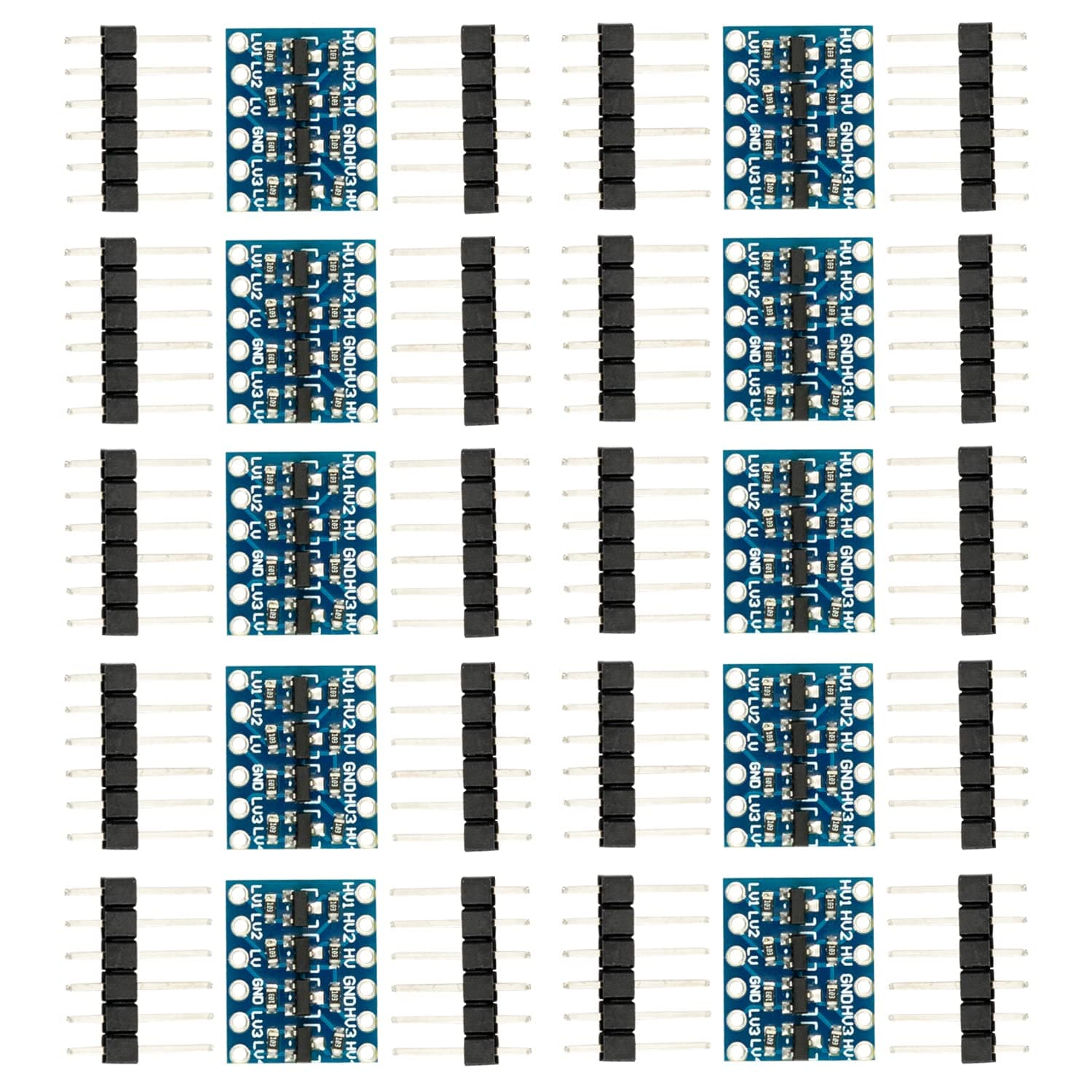 AZDelivery 10 x IOT 4 Kanal IIC I2C Premium Quality Pegelwandler | Bi-direktionales Modul 5V zu 3.3V | Kompatibel mit Arduino und Raspberry Pi Angebot bei HelloDeals