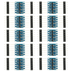 AZDelivery 10 x IOT 4 Kanal IIC I2C Premium Quality Pegelwandler | Bi-direktionales Modul 5V zu 3.3V | Kompatibel mit Arduino und Raspberry Pi Angebot bei HelloDeals