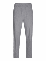JACK & JONES Male Klassische Hosen Relaxed Fit Klassische Hosen XXL Grey Melange Angebot bei HelloDeals