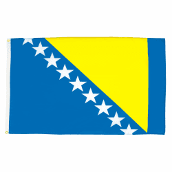 AZ FLAG - Flagge Bosnien Und Herzegowina - 150x90 cm - Bosnische Fahne 100% Polyester mit Messing-Ösen - 110g Bosnien und Herzegowina 150x90 cm Angebot bei HelloDeals