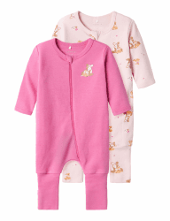 NAME IT Girl Schlafanzug 2er-Pack 86 Ibis Rose Angebot bei HelloDeals