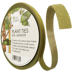 OwnGrown Klettband Pflanzenbinder: 10m Klettband selbstklebend extra stark als wetterfeste Rankhilfe für Pflanzen – Wiederverwendbar – Rankhilfe für Kletterpflanzen – Rankhilfe Zimmerpflanzen Grün Haken: schwarz, Schlaufe: grün Angebot bei HelloDeals