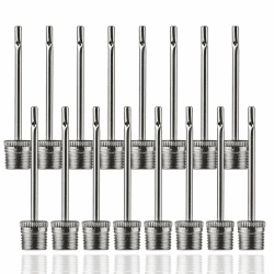 TK Gruppe Timo Klingler 10x Ballpumpe Schraubgewinde - alle Bälle - Ballnadeln Adapter Nadeln Ersatznadeln Ventilnadeln Nadelventil Angebot bei HelloDeals