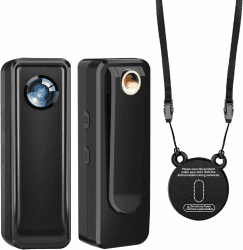 Körperkamera, 4K HD-Action Camera, Taschenkamera Mit Magnetischem Rückclip, Tragbare Kamera, Mini-Actionkamera, POV Camera, DV-Recorder für Reisen, Vlogging, Radfahren(Keine Karte) 64GB Angebot bei HelloDeals