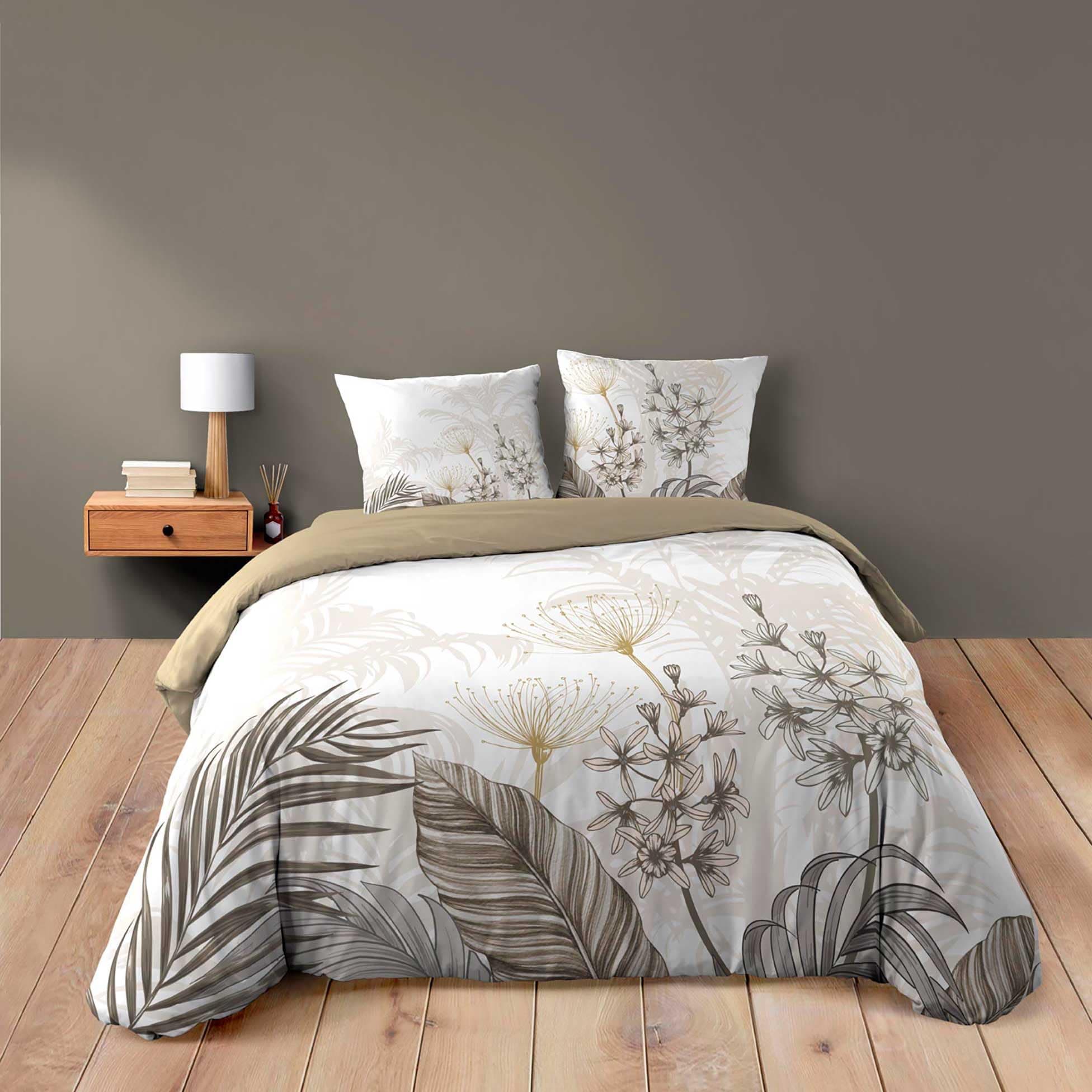 Douceur d'Intérieur Bastille Bettwäschegarnitur, 3-teilig (240 x 220 cm), 100 Prozent Baumwolle Angebot bei HelloDeals