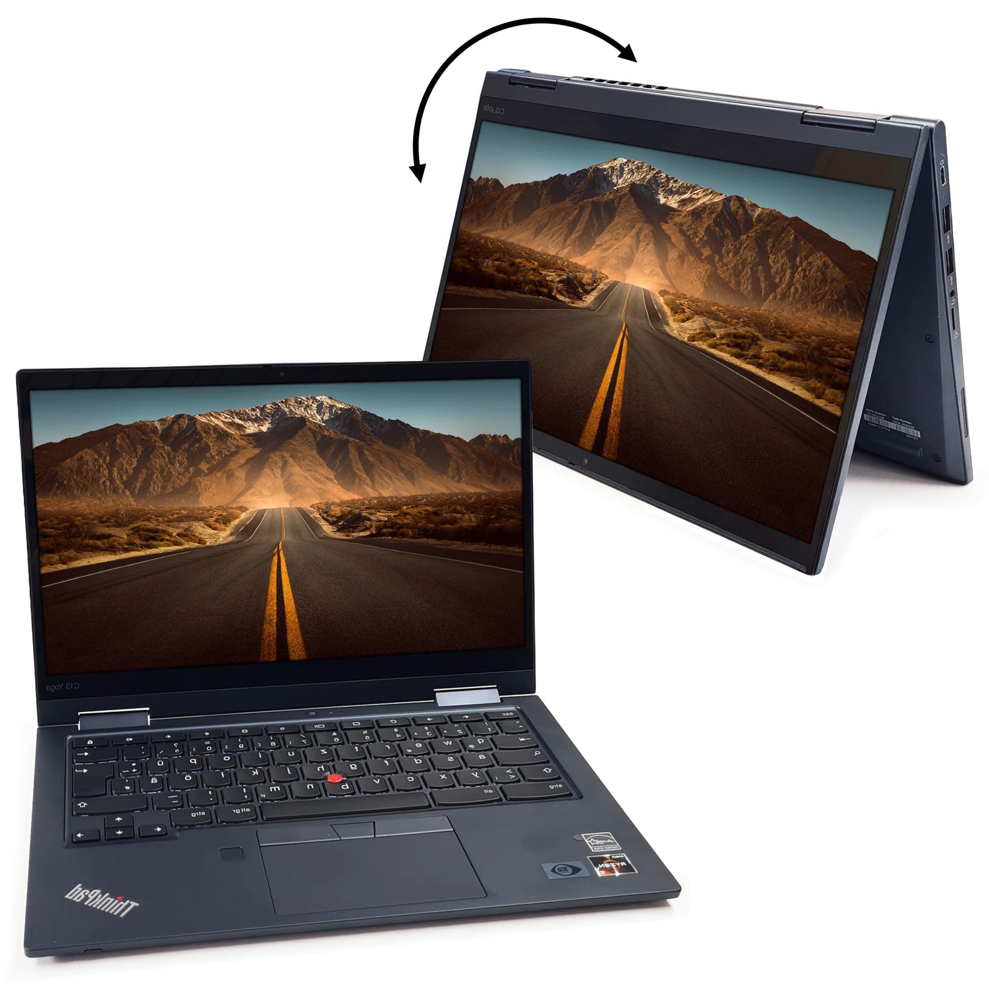 Lenovo ThinkPad C13 Yoga 2-in-1 Touch Chromebook 13,3 Zoll FHD Touch, Convertible Laptop (Generalüberholt) Angebot bei HelloDeals