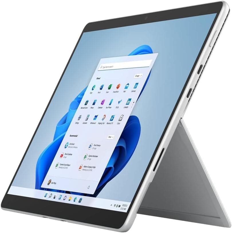 Microsoft Surface Pro 8 13Zoll - 256GB SSD - Intel Core i5-1145G7 bis zu 4,4GHz 8MB Cache - 16GB RAM - Windows 11 Pro - LTE/4G - Platin (2021) (Generalüberholt) Angebot bei HelloDeals