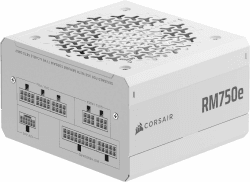 CORSAIR RM750e (2025) Geräuscharmes Vollständig Modulares ATX-Netzteil mit 12V-2x6 Kable – Zero RPM-Lüftermodus, ATX 3.1-Konform, PCIe 5.1-Unterstützung, Cybenetics Gold – Weiß Weiß 750 Watts RMe (2025) Angebot bei HelloDeals