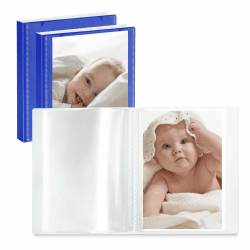Vienrose Baby Fotoalbum 10x15 Einsteckalbum 3er Set – Dunkelblau – Fotoalbum Hochzeit & Familienalbum zum Selbstgestalten 10 × 15 cm (3er-Pack) Marineblau Angebot bei HelloDeals