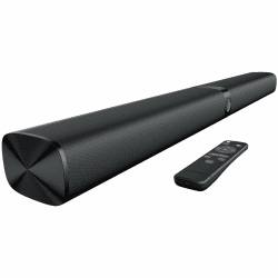 GarageRock Soundbar für TV Geräte, Teilbare 2-in-1 Set of TV Soundbar, Auto-Volume-Boost, 3 Sound Modi, Surround Soundsystem, Bluetooth 5.3, ARC/Opt/Aux, TV Lautsprecher für Fernseher, Monitor, 1pcs Schwarz Angebot bei HelloDeals