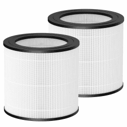 FY0611/30 Ersatzfilter kompatibel mit Philips AC0650/10, AC0651/10 Luftreiniger, 2 HEPA-Filter für Philips Luftreiniger 600 Serie Magenta Angebot bei HelloDeals