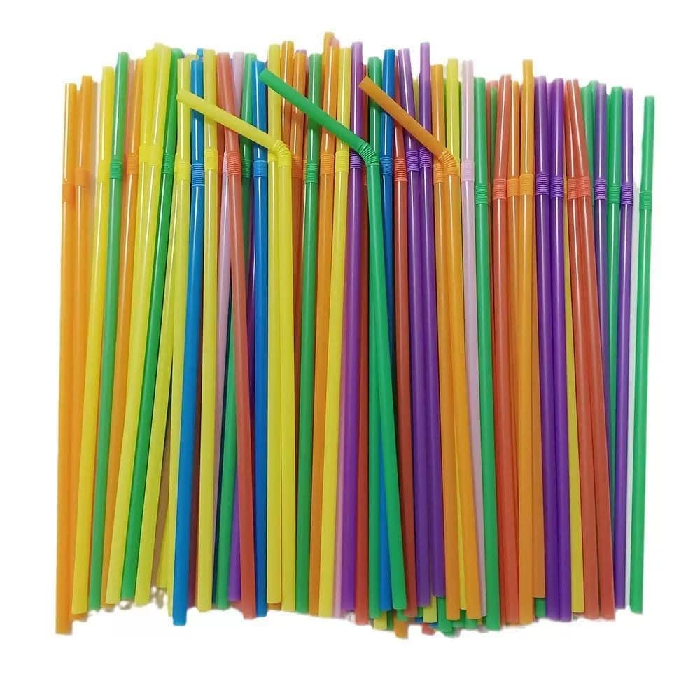 100 Stück Wiederverwendbare Biegbarer Strohhalm,für Cocktail,Saft,Smoothies Geburtstag,Hochzeit（Strohhalme 21 cm lang 100 Stüc） Angebot bei HelloDeals